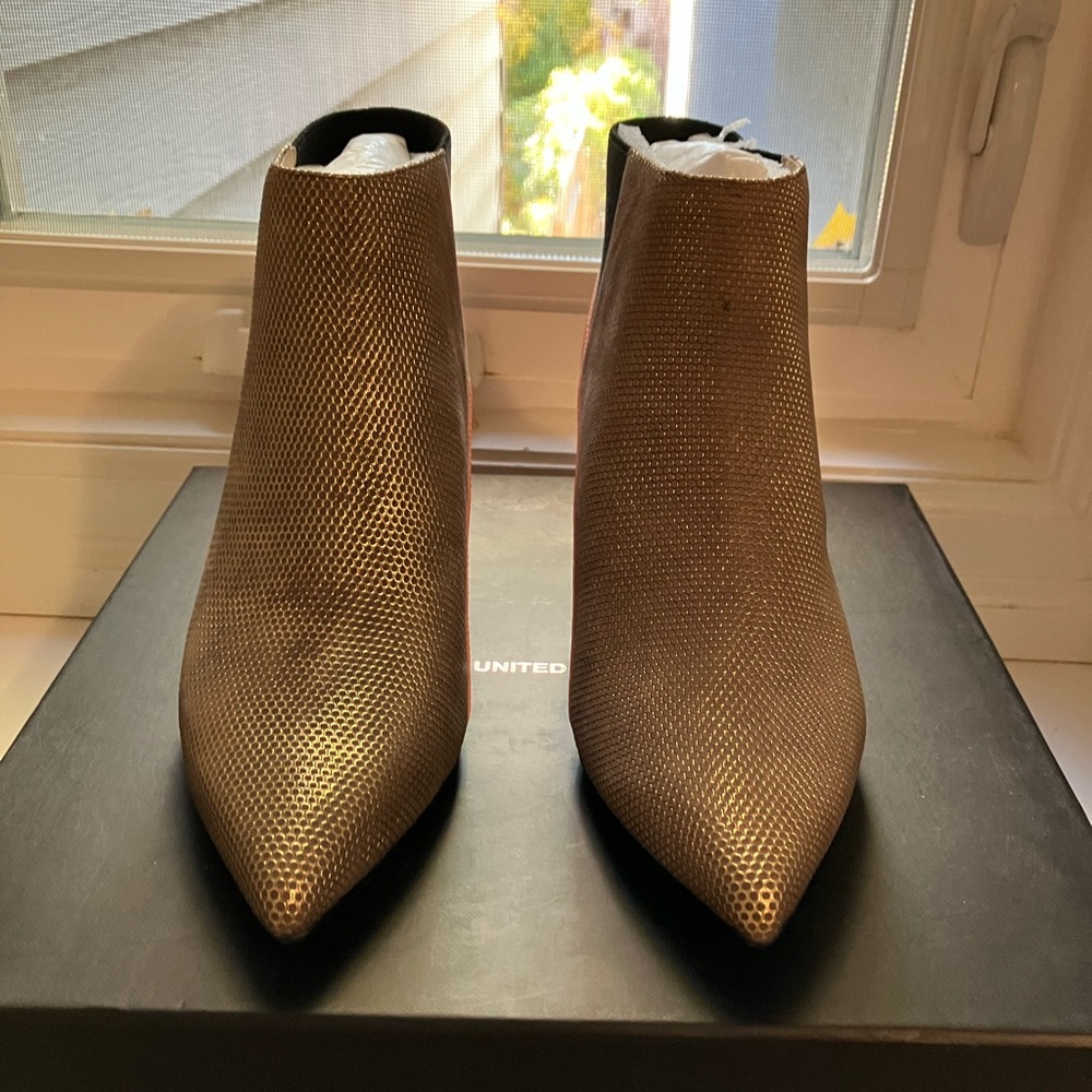 United Nude gold and blush Jacky boot EUR 38/US 7.5